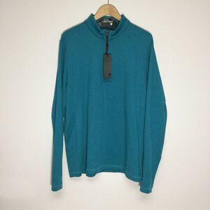 Greyson Sequoia 1/4 Zip Golf Jacket Teal Men's Size XL MFA22K56